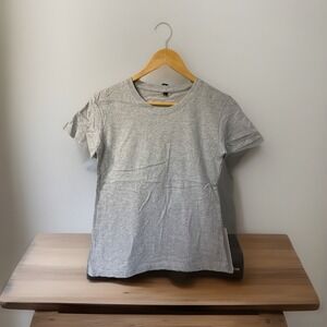 Chuns Junior Teens T-Shirt‎ 100% Cotton Fitted Sleeves Tee Small Gray